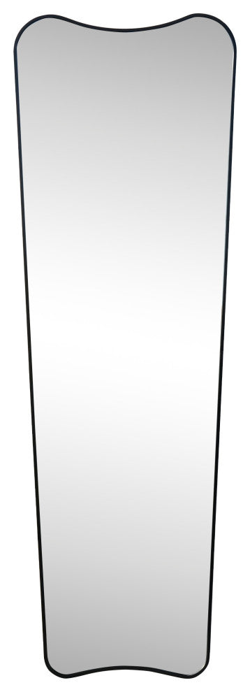 Alfie Rectangular Metal Framed Wall Mounted Full-Length Mirror