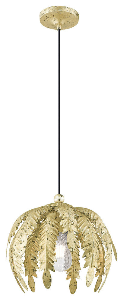 Livex Lighting Winter Gold 1-Light Mini Pendant
