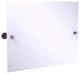 Carolina Crystal Landscape Tilt Mirror with Beveled Edge, Venetian Bronze
