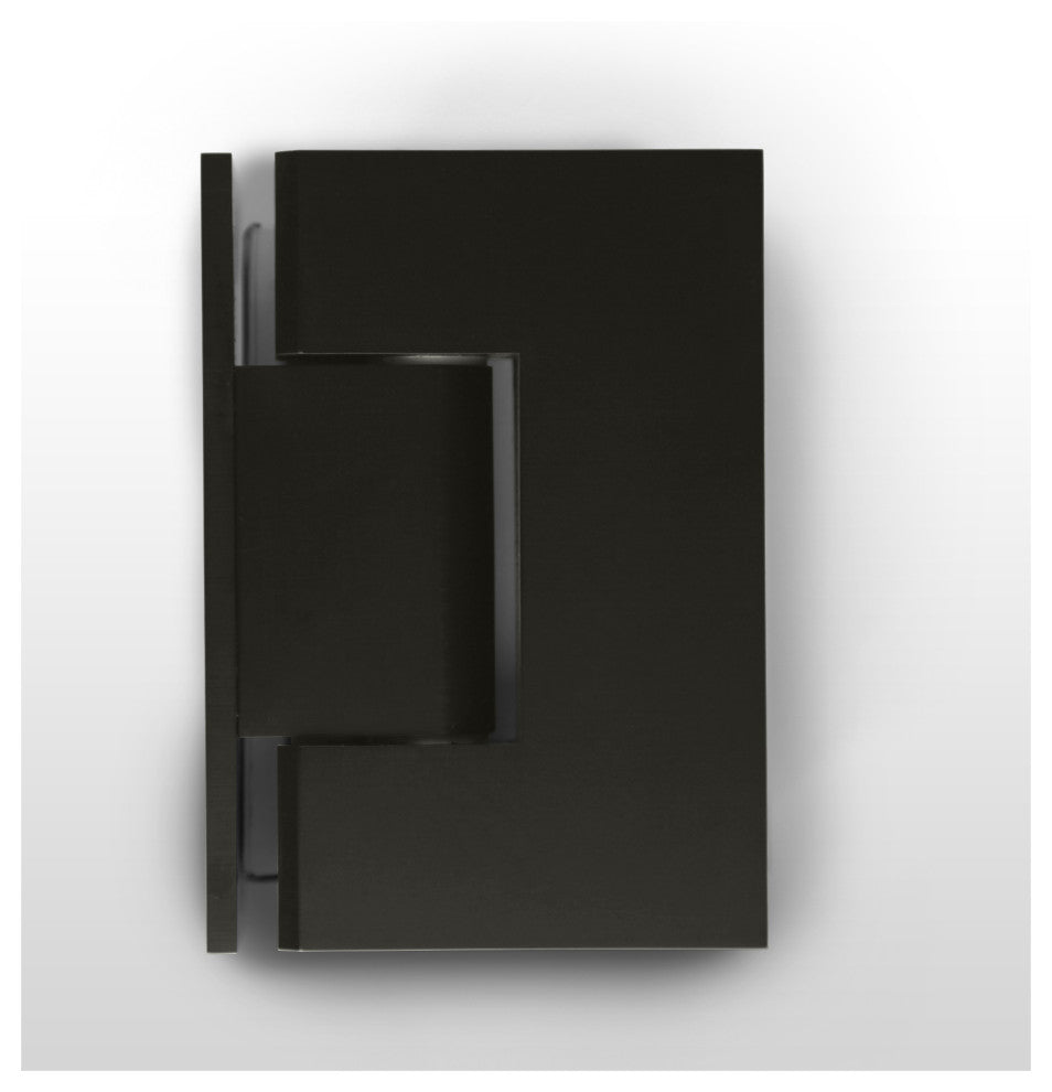 78"x60"x36" Frameless 90 Degree Shower Enclosure Wall Hinge, Oil Rubbed Bronze