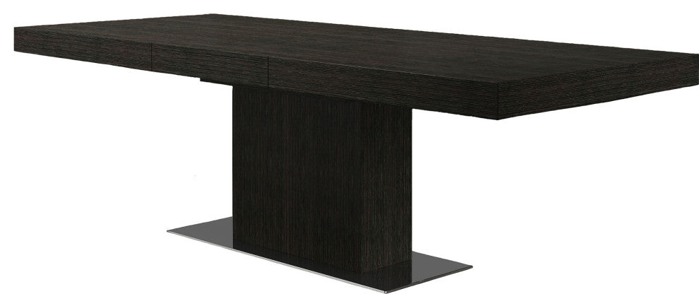 Astor Dining Table, 71", Extendable to 94", Gray Oak