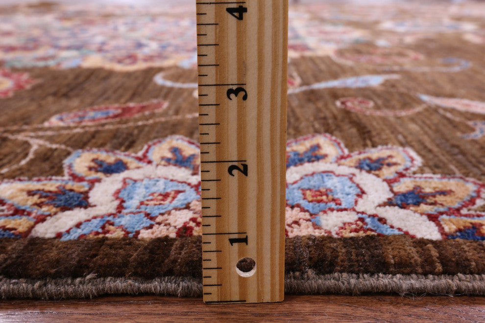 5' 8" X 7' 2" Persian Tabriz Hand Knotted Wool Rug Q11272