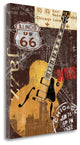 "Chi - Town" By Keith Mallett,Ready to Hang Giclee Print on Gallery Wrap Canvas