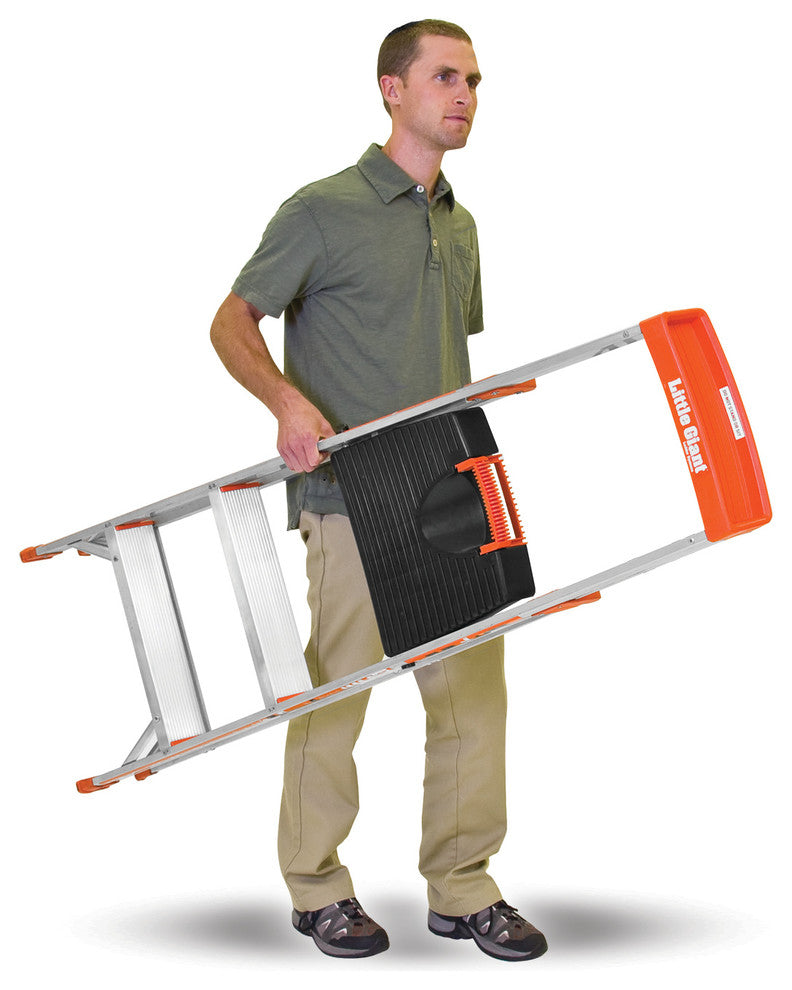 Flip-N-Lite, Model 5'', aluminum stepladder