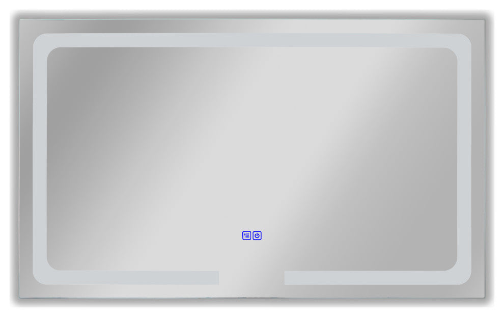 CHLOE Lighting LUMINOSITY Rectangular TouchScreen LED Mirror