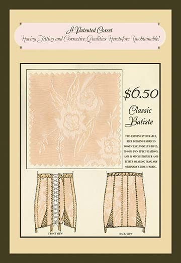 Classic Batiste- Gallery Wrapped Canvas Art 28" x 42"