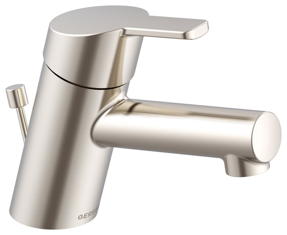 Amalfi Single Handle Lavatory Faucet Chrome, Brushed Nickel