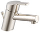 Amalfi Single Handle Lavatory Faucet Chrome, Brushed Nickel