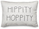 Gray Hippity Hoppity 14x20 Lumbar Pillow