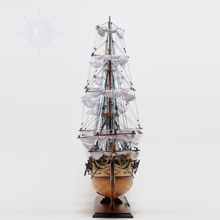 Uss Constitution Large With Floor Display Case