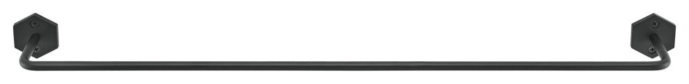 Brusque 21" Towel Bar, Matte Black
