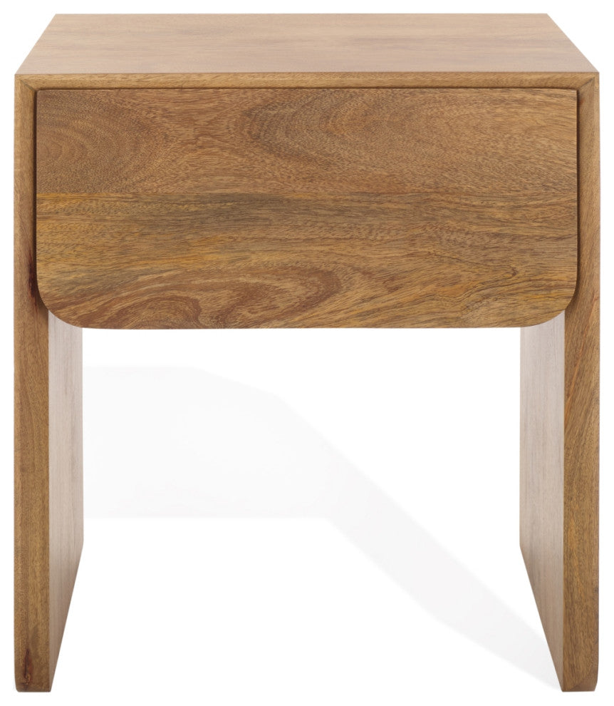 Safavieh Couture Grigorio 1 Drawer Nightstand, Brown