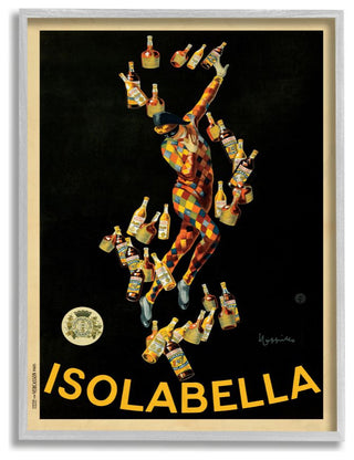 Isolabella Vintage Poster Drink Design, 11"x14"