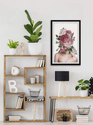 "Pure Beauty" Framed Painting Print, 12x18