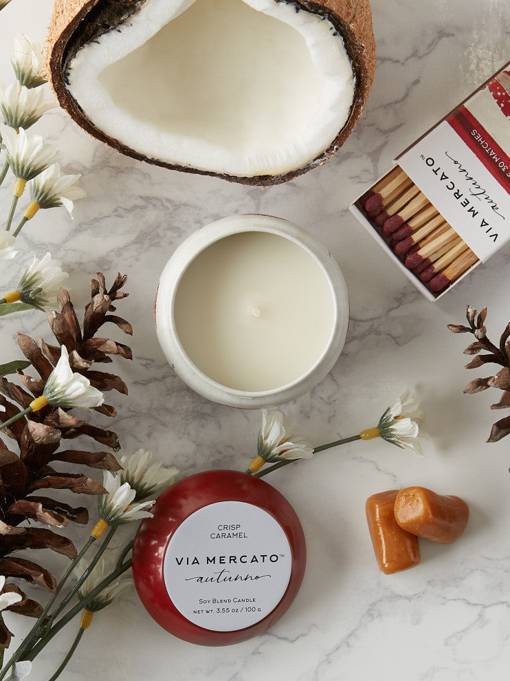 3.5Oz Autunno Candle - Crisp Caramel