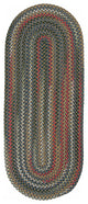 Colonial Mills Rug Wayland Runner Blue Runner, Oval