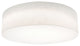 Anton 24" LED Flush Mount, Linen White Shade