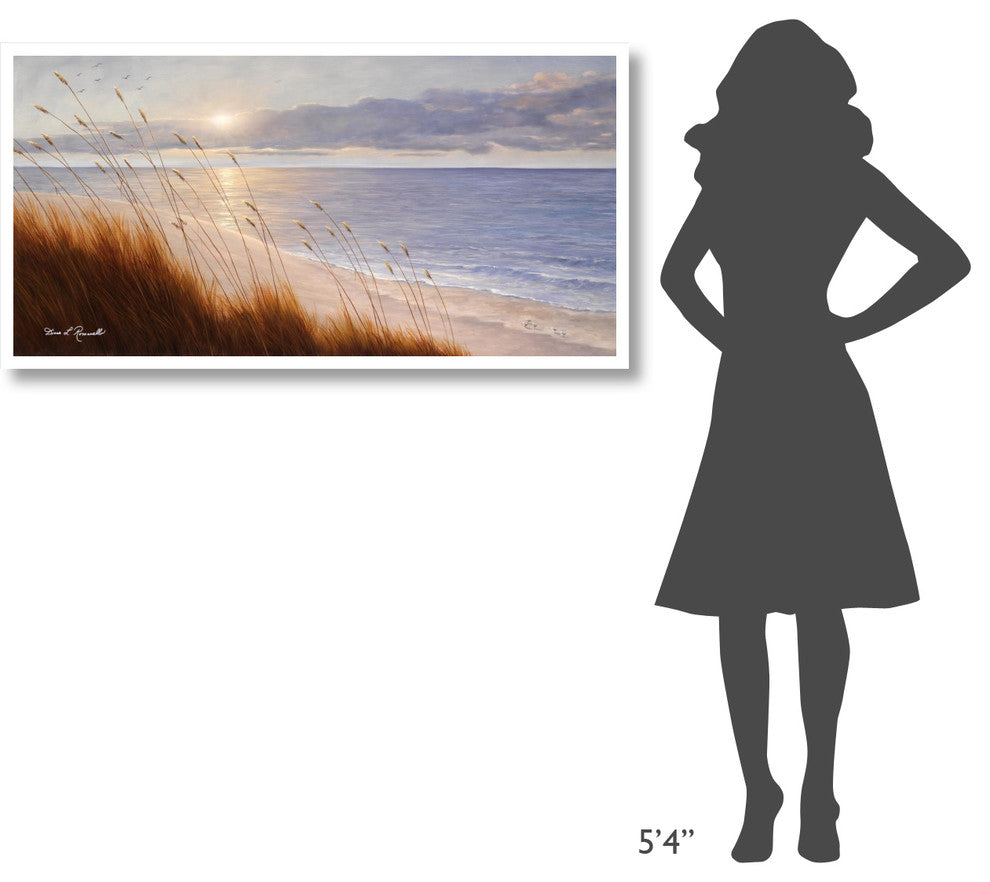 "Coast Line" Digital Paper Print by Diane Romanello, 50"x26"