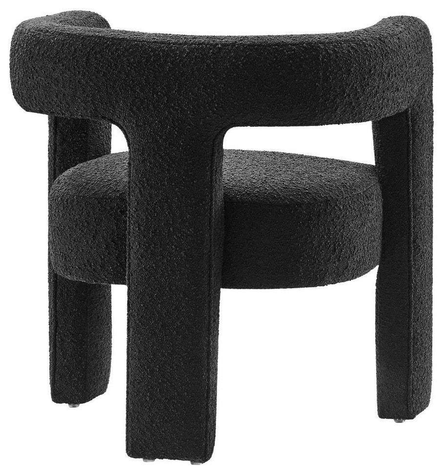 Kayla Boucle Upholstered Armchair