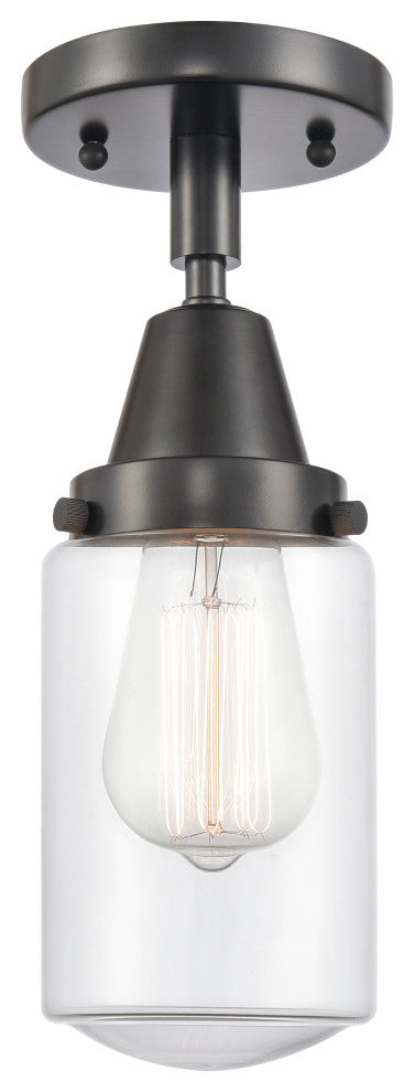 INNOVATIONS LIGHTING 447-1C-BK-G312 Dover Flush Mount