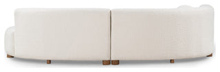 Octavia Sectional, Ivory