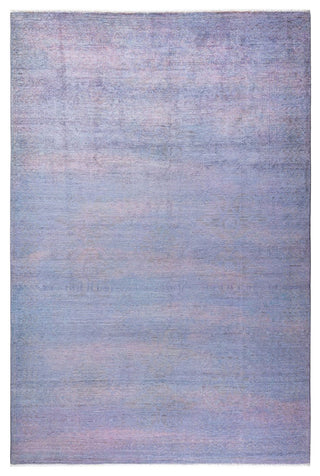 Vibrance, One-of-a-Kind Hand-Knotted Area Rug Gray, 5'10"x8'10"