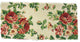 Sweet Roses Spring Summer Vintage Woven Tapestry Table Runners 13x53, 13x90