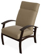 Belle Isle Cushion Outdoor Armchair, Wren/Kona
