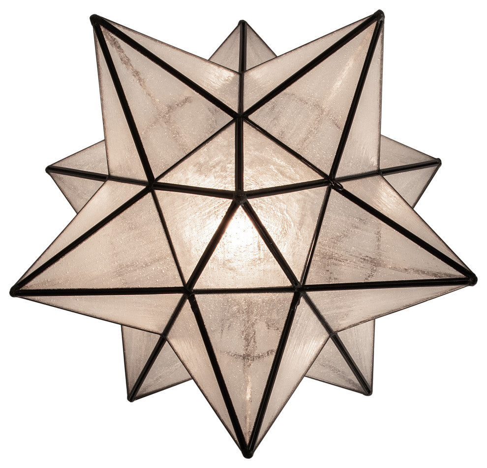 18 Wide Moravian Star Pendant