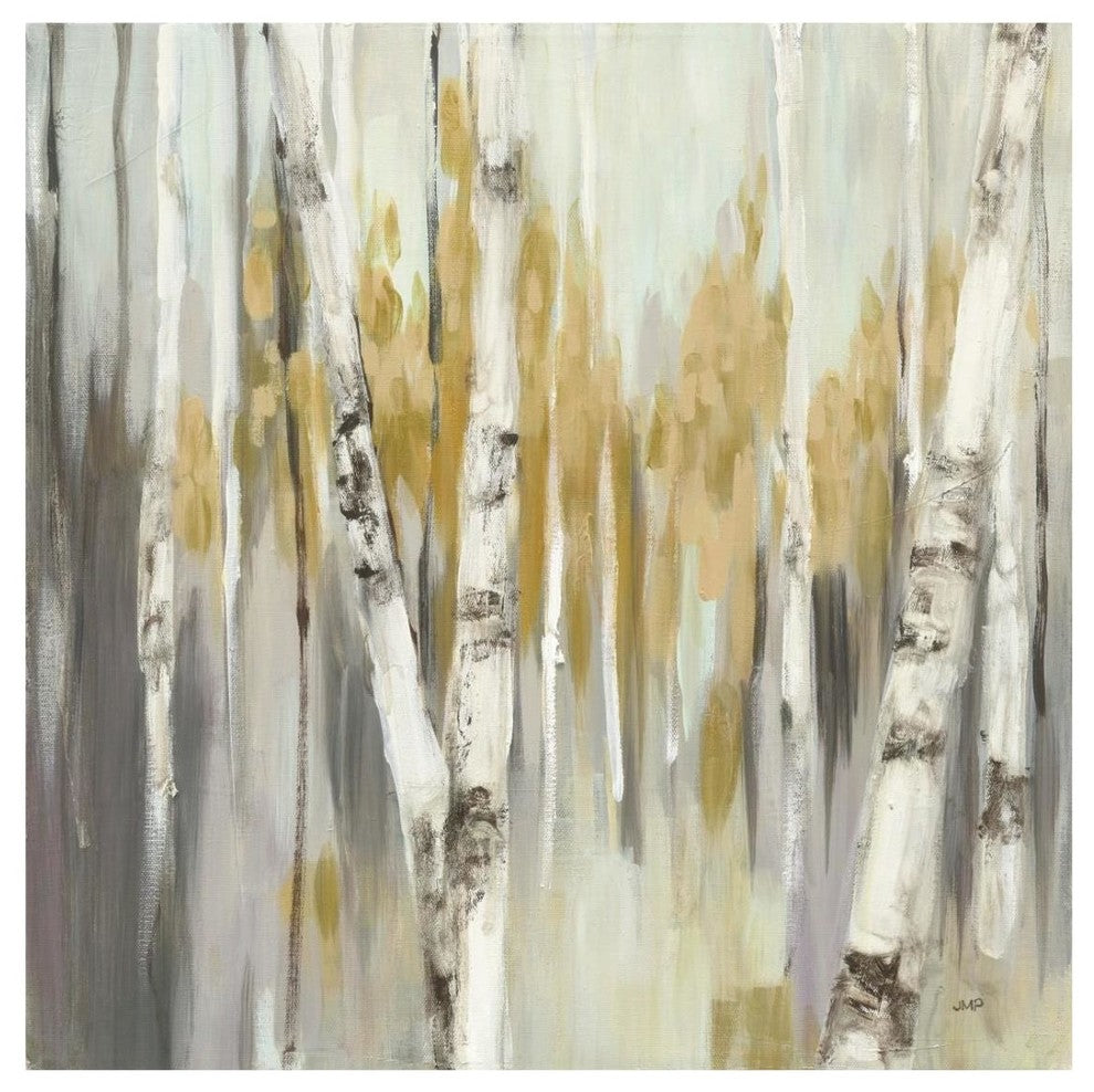"Silver Birch I" Digital Paper Print by Julia Purinton, 26"x26"