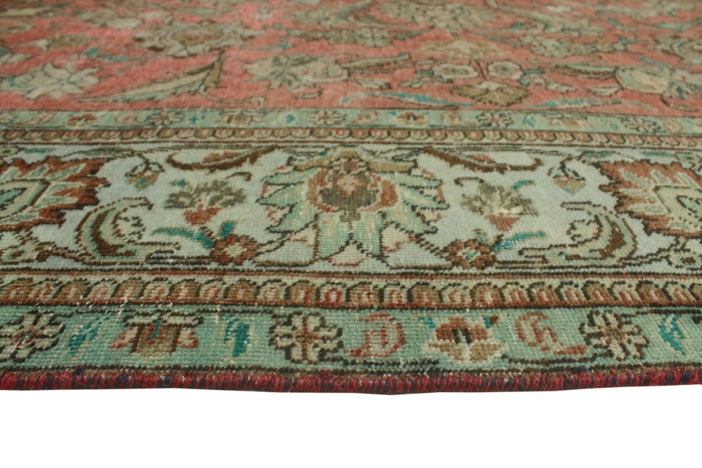 Fine Vintage Distressed Ullock Red Rug
