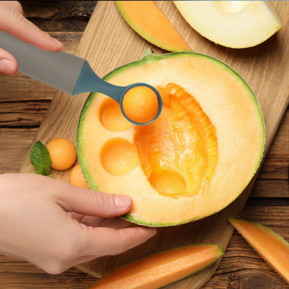 Cutter, Melon Baller, Ice Cream Scoop, Y-peeler, Lemon Zester, Bottle Opener
