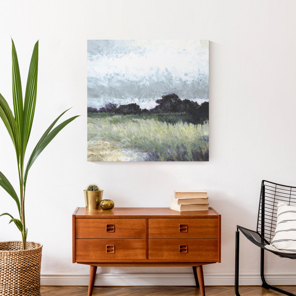 Abstract Landscape 24x24 Canvas Wall Art