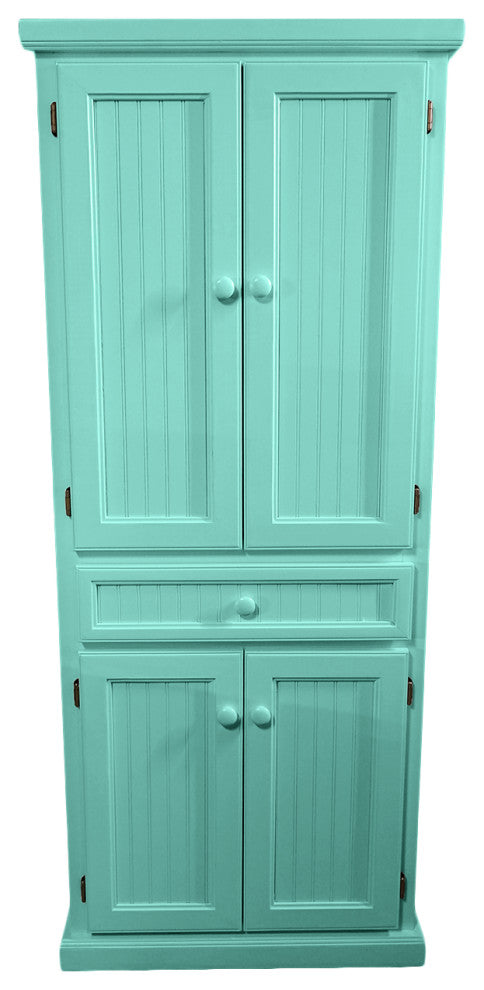 Coastal Kitchen Pantry, Aqua Fiesta