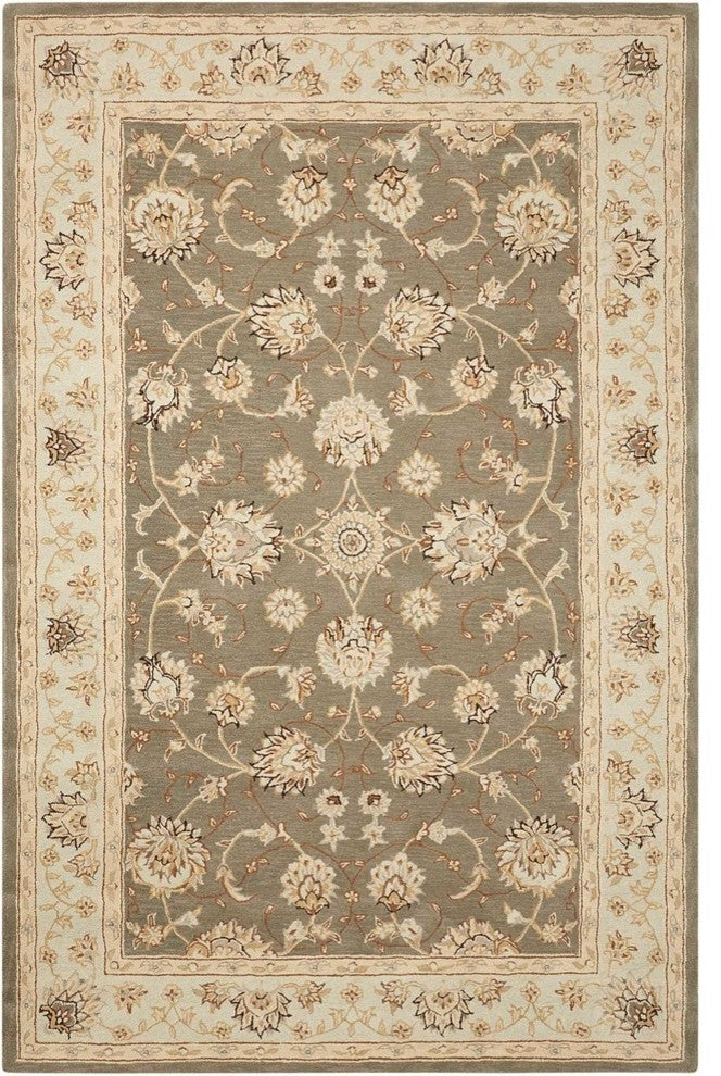 NOURISON HERITAGE HALL SLATE AREA RUG