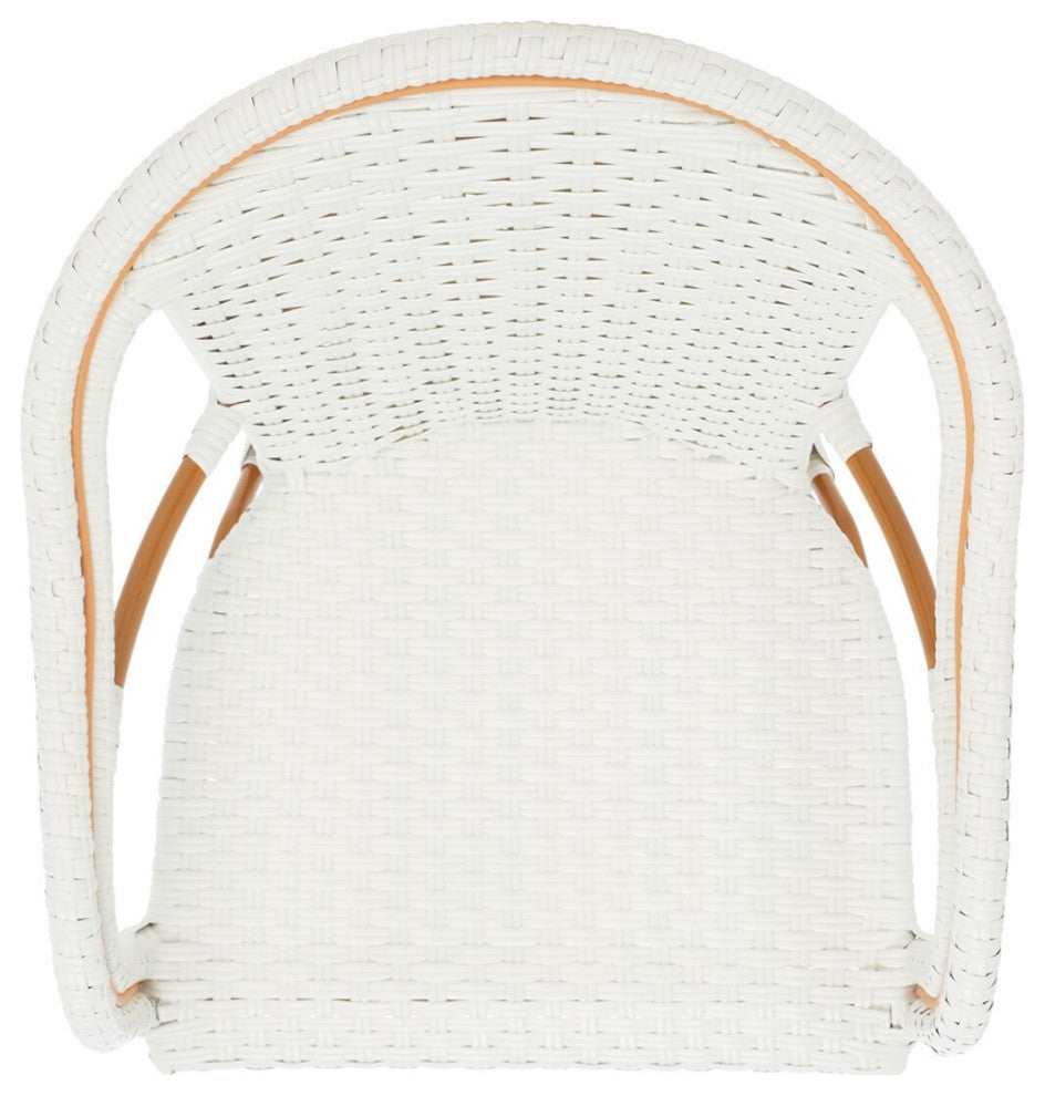 Safavieh Outdoor California Armchair, White