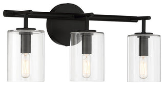 Hailie Vanity 3  Light  Flat Black