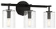 Hailie Vanity 3  Light  Flat Black