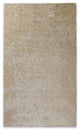 2" x 8" Beige Contemporary Runner Rug