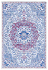 Safavieh Serapi SEP394 Rug Machine-Washable, Ivory/Red, 4'x6'