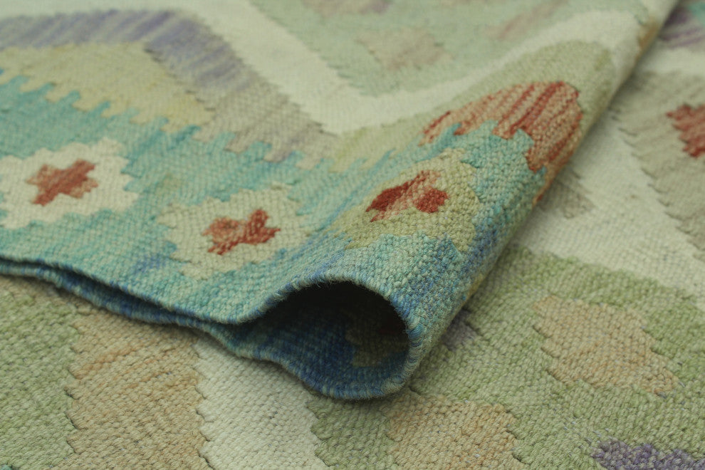 Sun Faded Kilim Cyril Ivory Runner