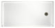 Swan 30x60x4 Solid Surface Shower Base, Right Drain, White