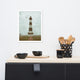Aged Bodie Lighthouse Landscape Framed Photo Paper Wall Art Prints, White, 12" X 16"
