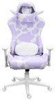 TS85 Lavender Print COW Series Gaming Chair