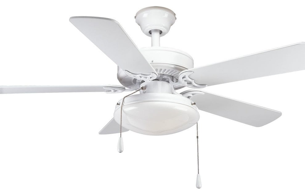 Airpro Builder 42" 5-Blade Ceiling Fan, White