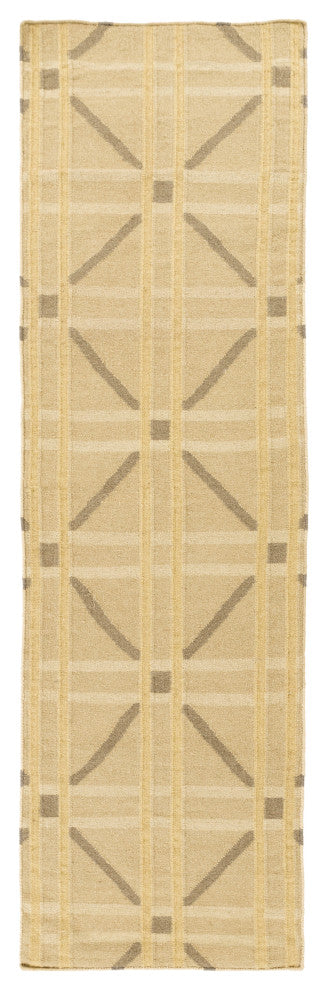 Surya Sheffield Market SFM-8007 8'x11' Rug, Brown/Bright Yellow/Butter/Khaki