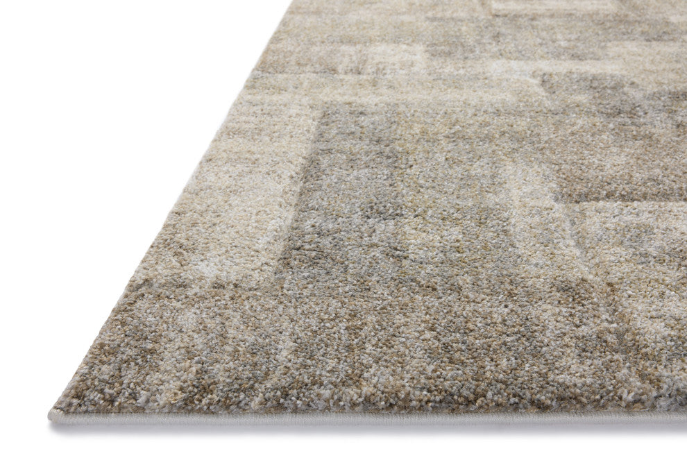 Loloi Silas Natural / Pebble 2'-7" x 4' Accent Rug