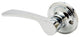 Scandinavian Style Left-Hand Dummy Lever, Polished Stainless