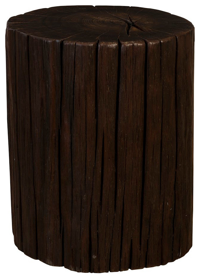 Black Wood Stool