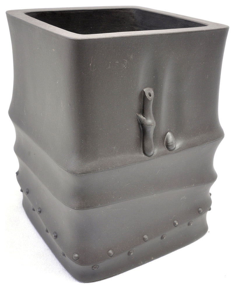 Purple Clay Oval Bonsai Pot